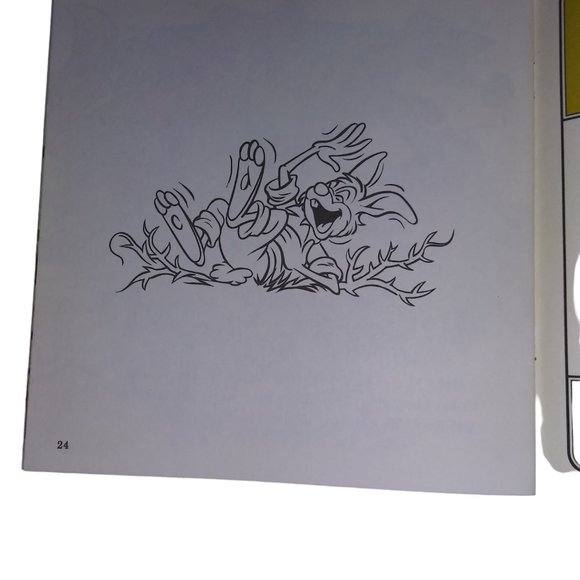 VTG Walt Disney Presents The Story Of Brer Rabbit and the Tar Baby Book Only - Picture 7 of 8